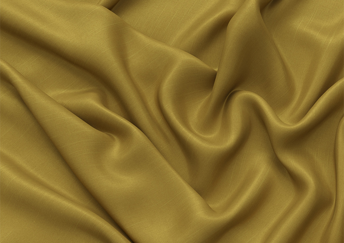 Kyoto Faux Silk, Gold - Motorised Roman Blind - Image 4
